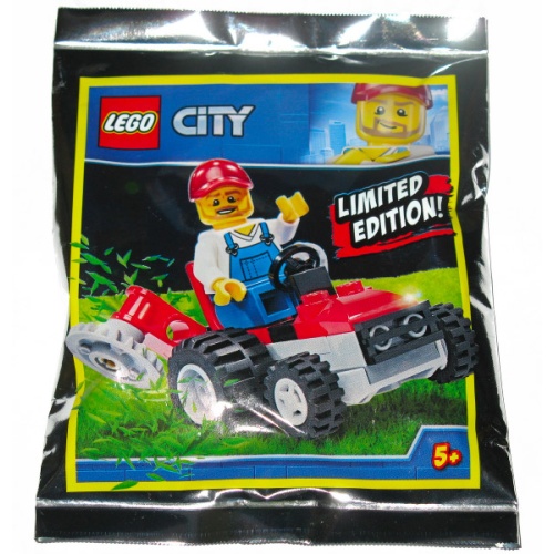 Le jardinier sur sa tondeuse (Edition Limitée) - Polybag LEGO® City 951903