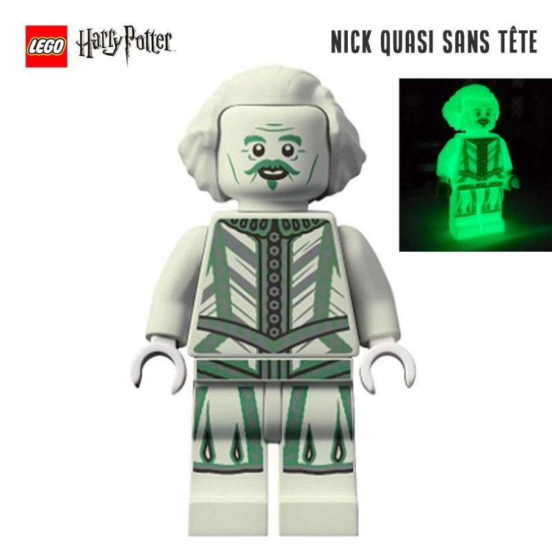 Minifigure LEGO Harry Potter Nick quasi sans t te Brille dans