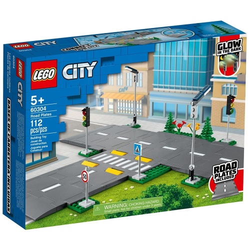 Road plates - LEGO® City 60304