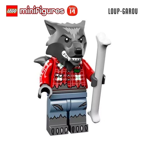Minifigure LEGO® Series 14 - Wolf Guy