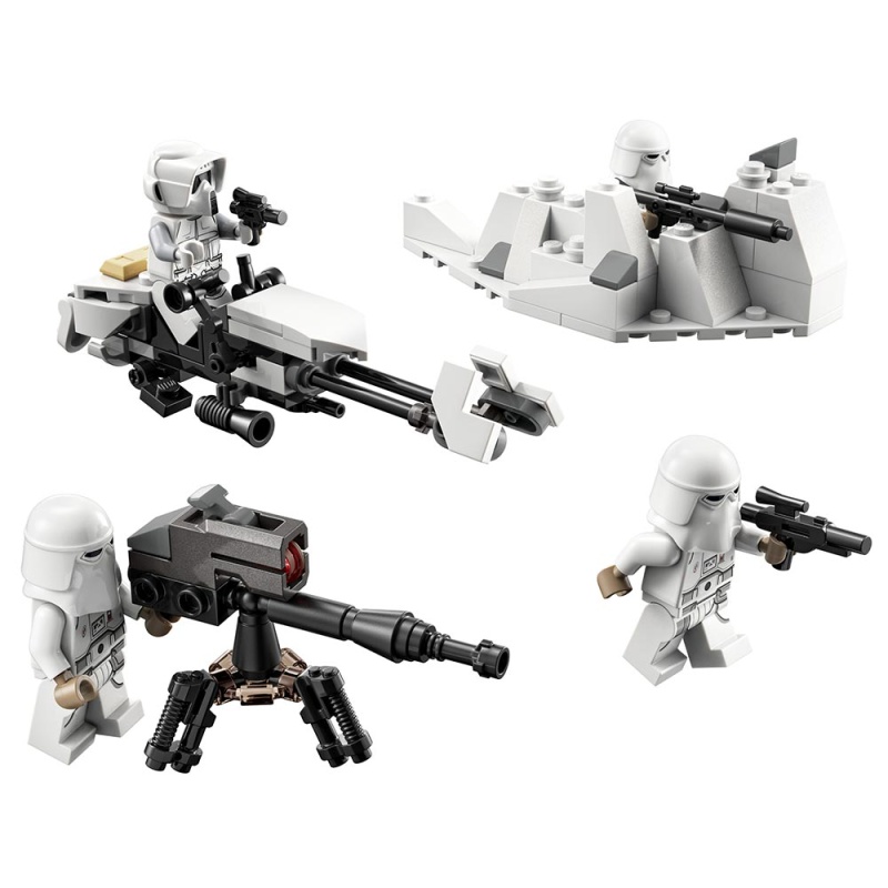custom lego snowtrooper