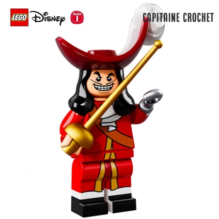 Minifigure LEGO® Disney Série 1 - Capitaine Crochet