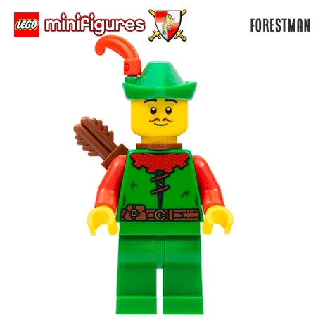 Minifigure LEGO® Médiéval - Forestman