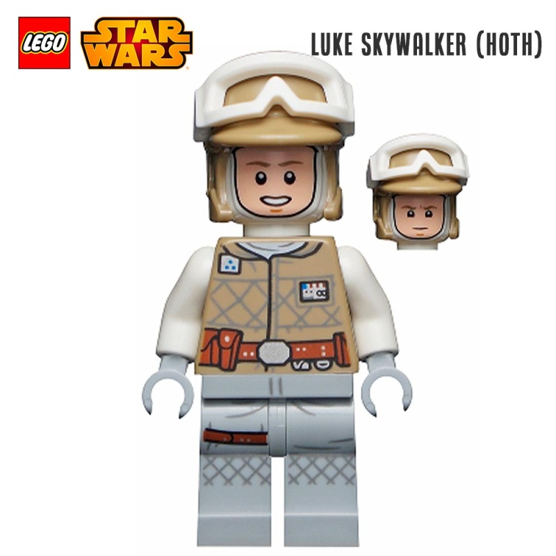 Minifigure LEGO® Wars - Luke (Hoth) - Super
