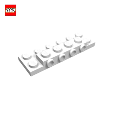 Plate spéciale 2x6x2/3 avec 4 tenons de face - Pièce LEGO® 87609