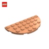 Plate Round Corner 4x8 Double - LEGO® Part 22888