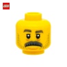 Tête de minifigurine homme moustachu - Pièce LEGO® 66114