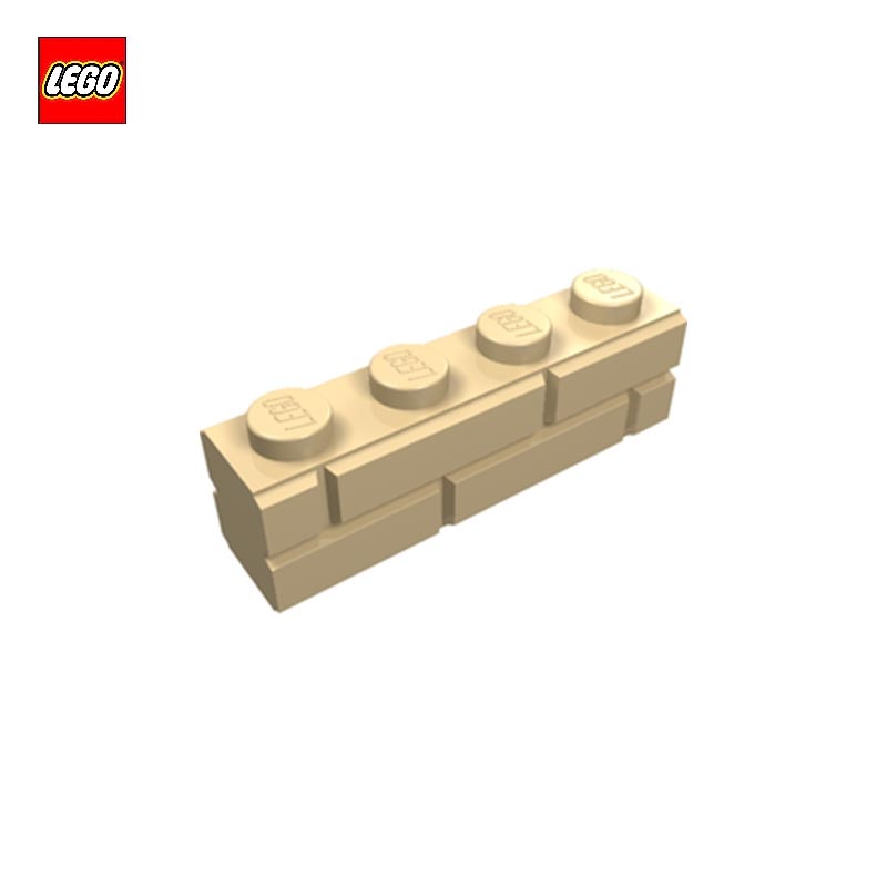 Brique 1x4 avec maçonnerie - Pièce LEGO® 15533