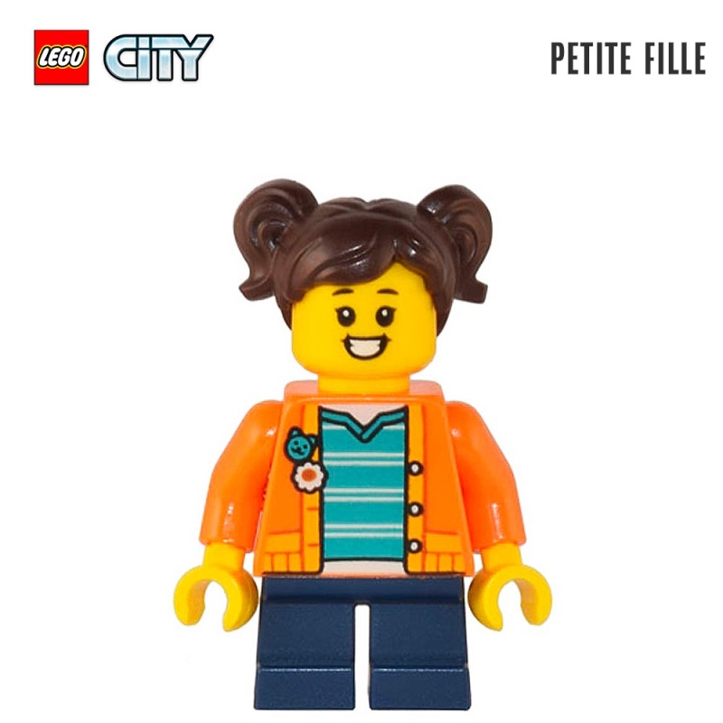Minifigure LEGO® City - La petite fille - Super Briques