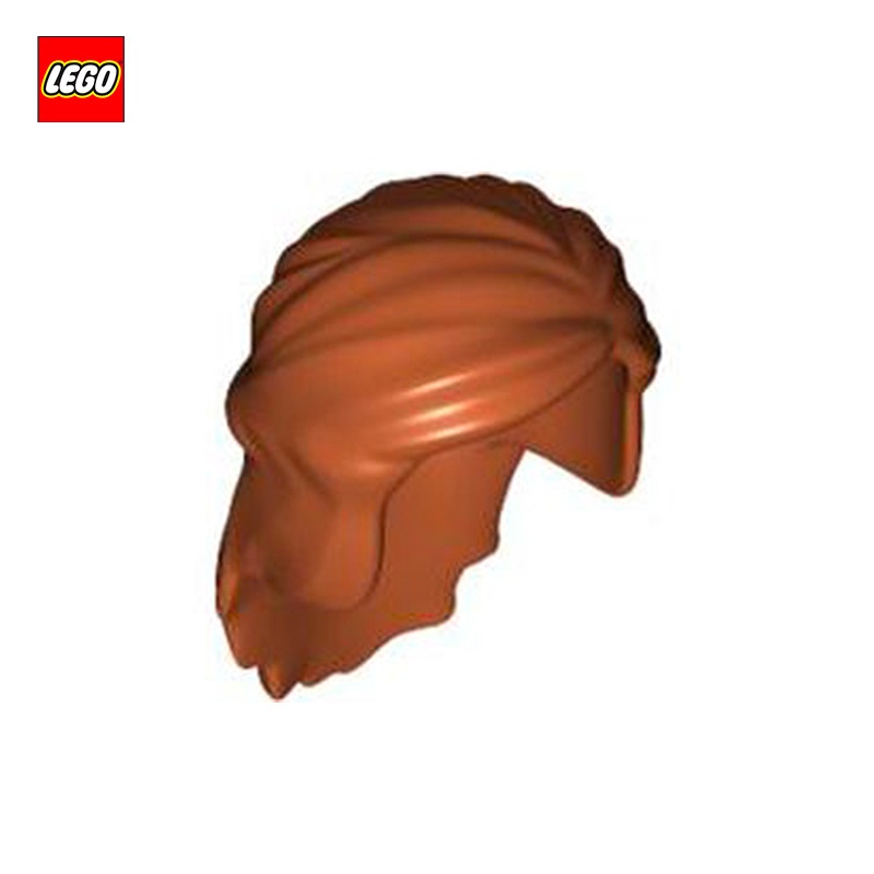 Hair Mid-Length with Braid around Sides - LEGO® Part 59363