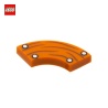 Tuile 2x2 macaroni motif planche de bois - Pièce LEGO® 78896