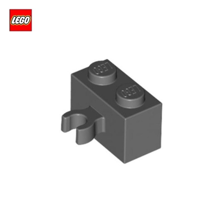 Brique 1x2 avec clip vertical - Pièce LEGO® 30237b