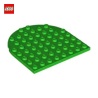 Plate 8x8 demi cercle - Pièce LEGO® 41948
