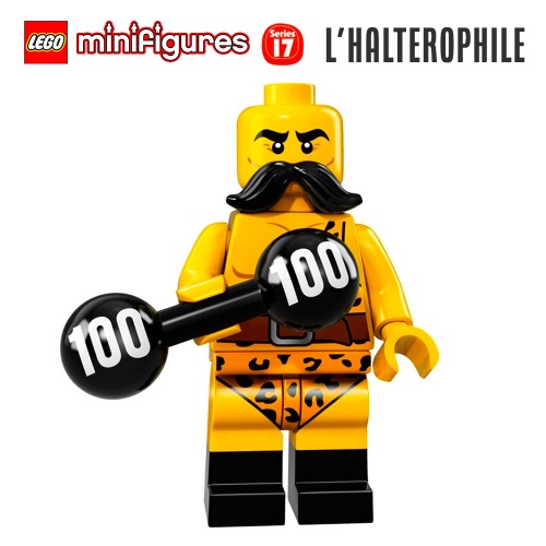 Minifigure LEGO® Série 17 - L'haltérophile