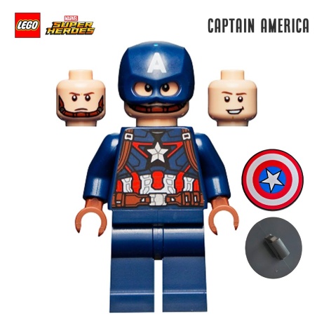 Bouclier de Captain America - Pièce LEGO® 50695 - Super Briques