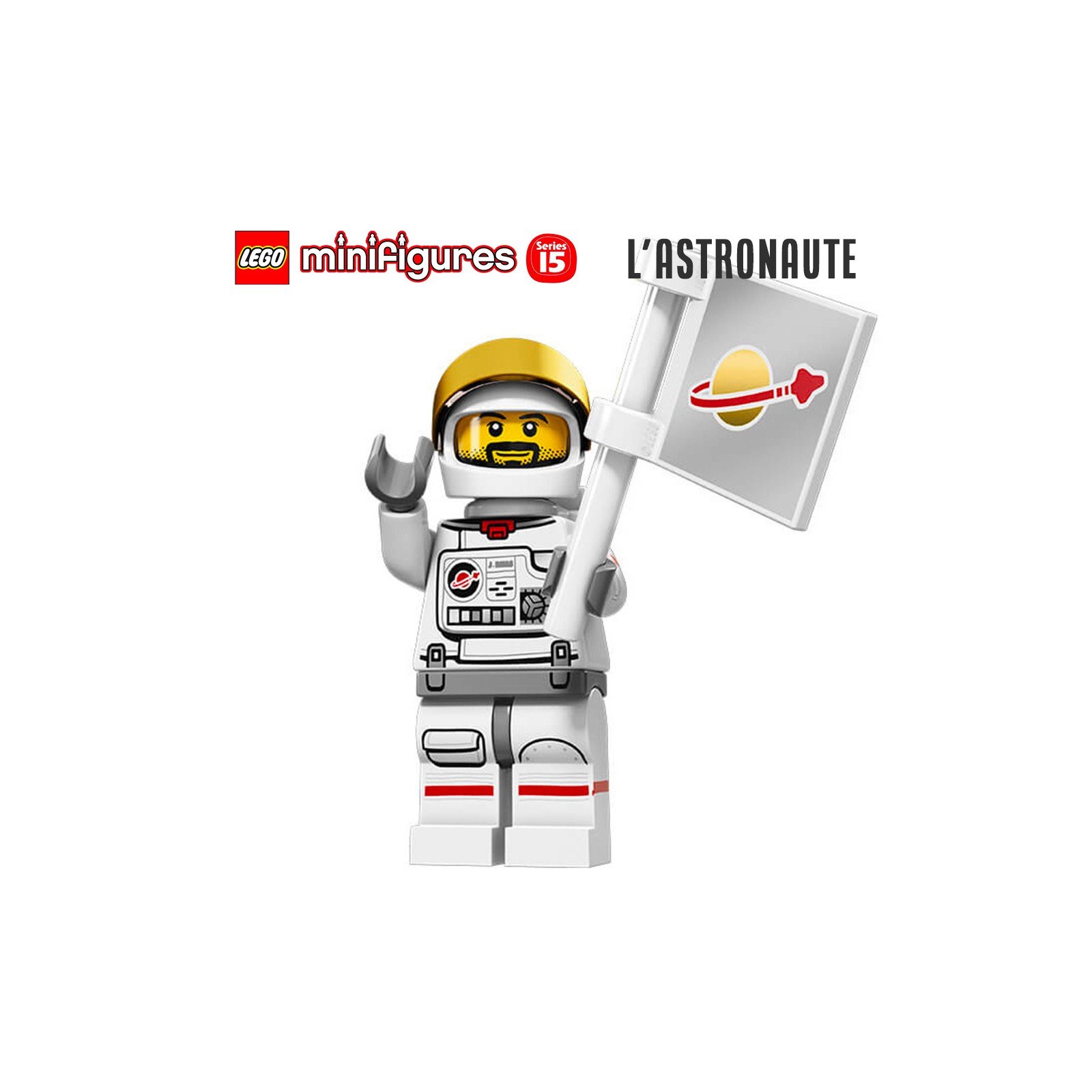 Minifigure LEGO® Série 15 - L'astronaute