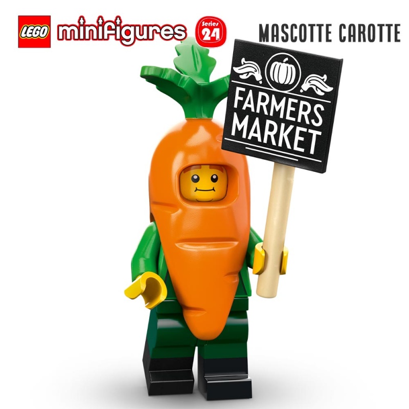 Minifigure LEGO® Series 24 - Carrot Mascot