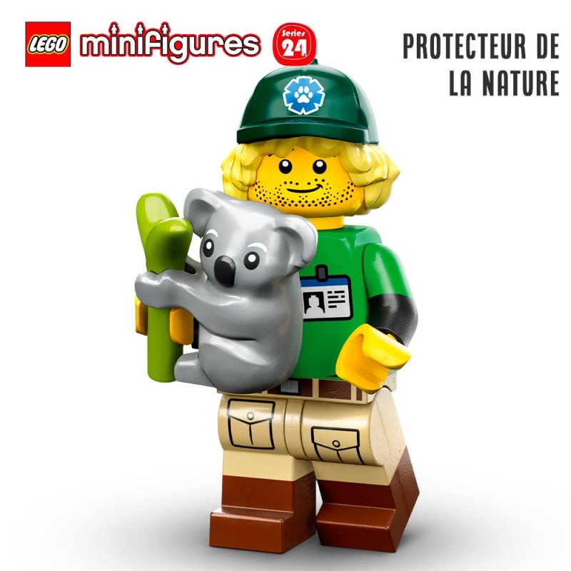 Minifigure LEGO® Série 24 - Le protecteur de la Nature