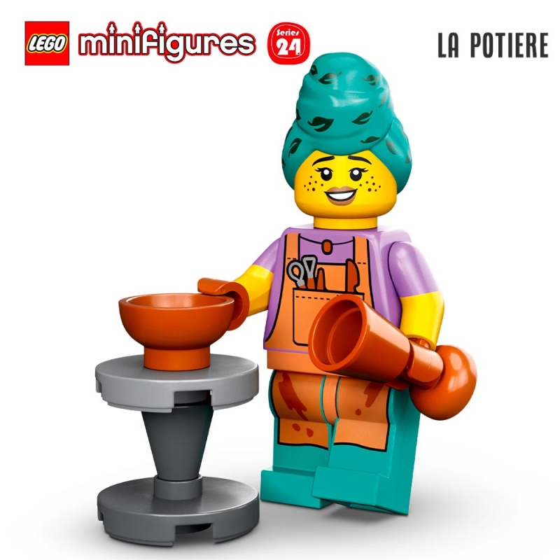 Minifigure LEGO® Série 24 - La potière