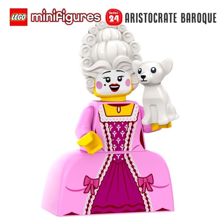 Minifigure LEGO® Série 24 - L'aristocrate baroque
