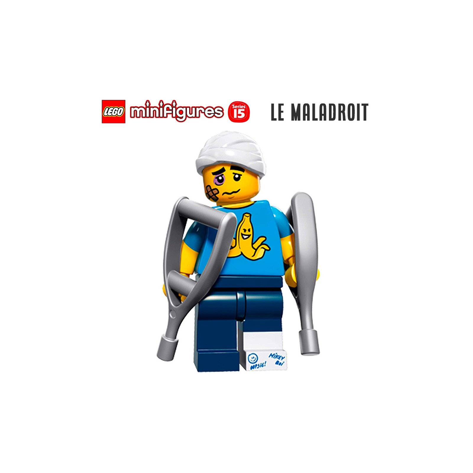 Minifigure LEGO® Série 15 - Le maladroit