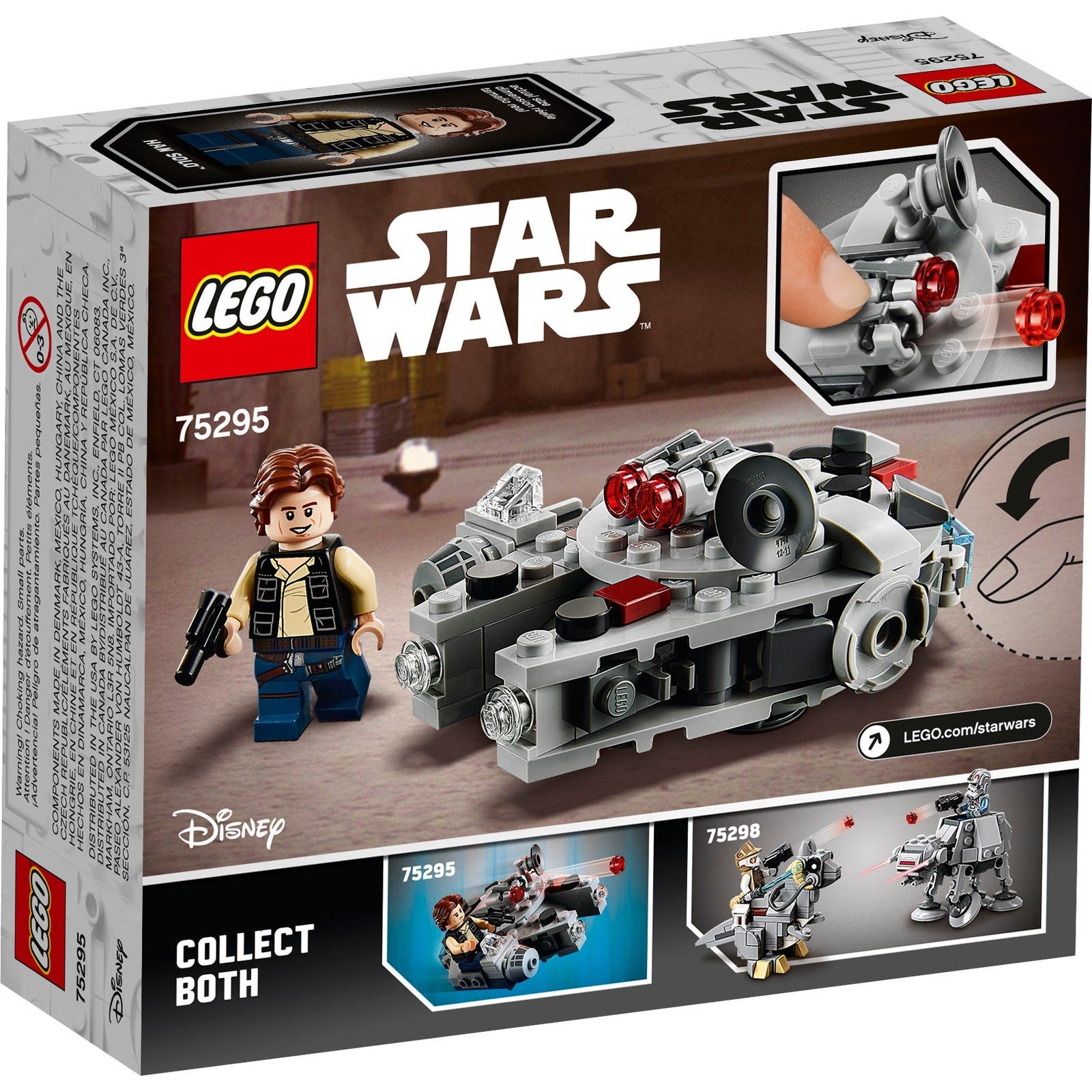 Microfighter Faucon Millenium™ - LEGO® Star Wars 75295 - Super Briques