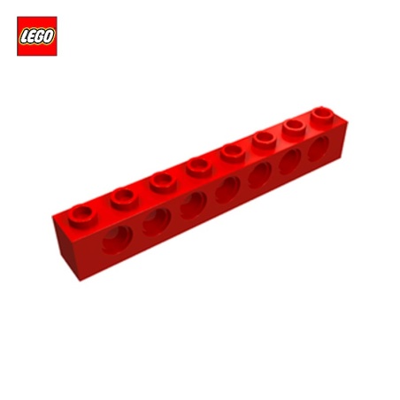 Brique Technic 1x8 (7 trous) - Pièce LEGO® 3702