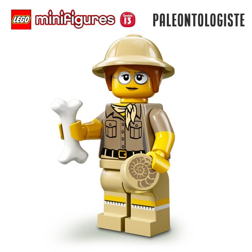 Minifigure LEGO® Série 13 - La paléontologiste