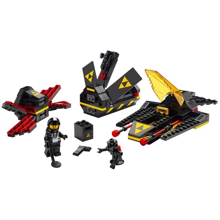 Le croiseur Blacktron - LEGO Space System 40580