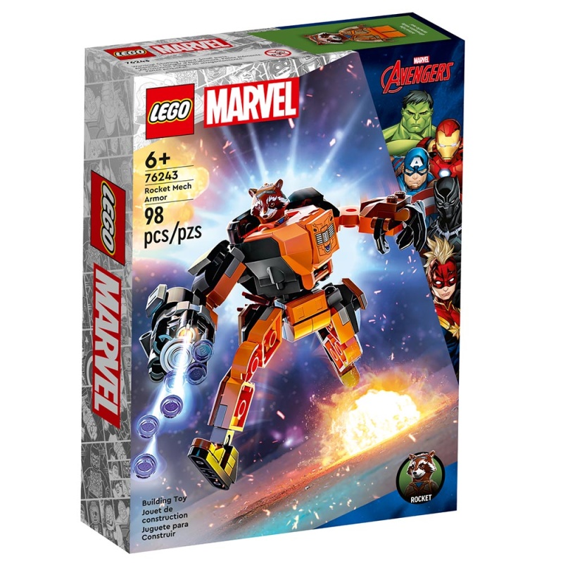 L'armure robot de Rocket - LEGO® Marvel Avengers 76243