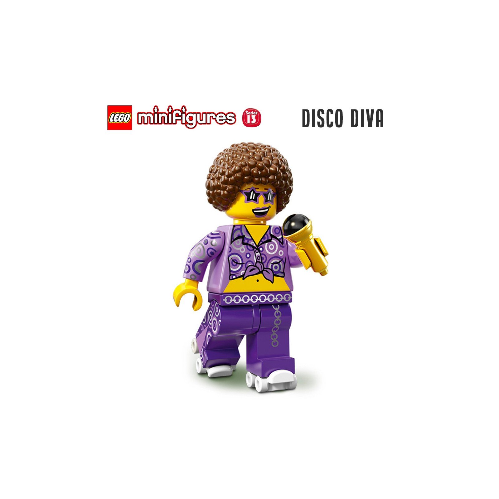 Minifigure LEGO® Série 13 - Disco Diva