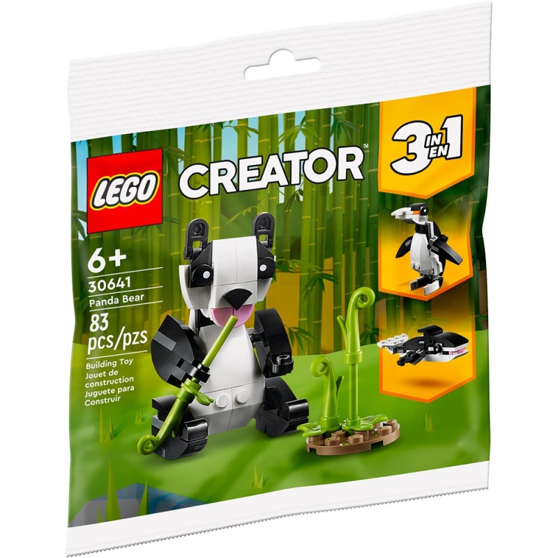 Le Panda - Polybag LEGO® Creator 3-en-1 30641 - Super Briques