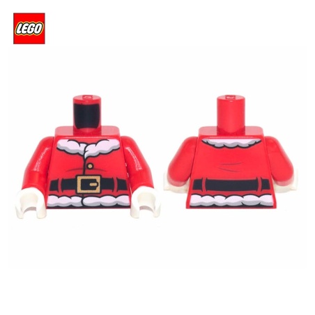 Minifigure Torso Santa Claus - LEGO® Part 76382