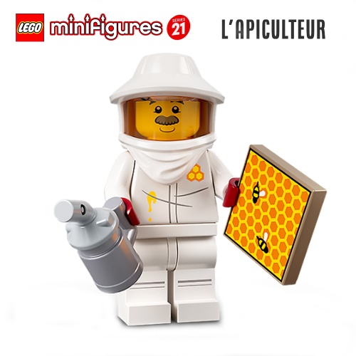 Minifigure LEGO® Série 21 - L'apiculteur