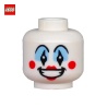 Minifigure Head Clown Large Smile - LEGO® Part 66707
