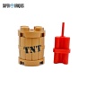 TNT Barrel with Dynamite - Custom LEGO® Parts