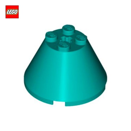 Cône 4x4x2 avec trou d'axe - Pièce LEGO® 3943b