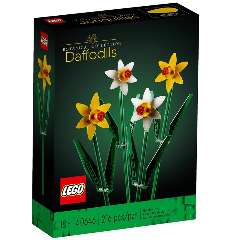 Daffodils - LEGO® Botanical Collection 40646 - Super Briques