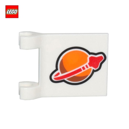 Drapeau 2x2 Classic Space - Pièce LEGO® 69606