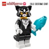 Minifigure LEGO® Series 18 - Cat Suit Girl