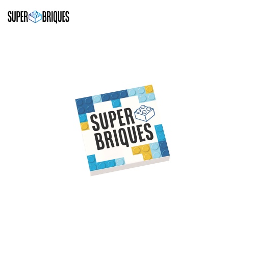 Tile 2x2 Super Briques -...
