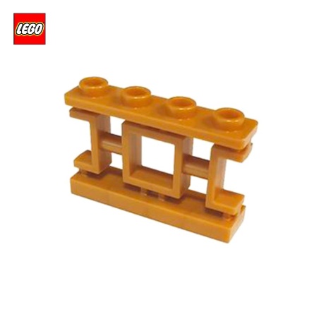 Fence 1 x 4 x 2 Ornamental Asian Lattice with 4 Studs - LEGO® Part 32932