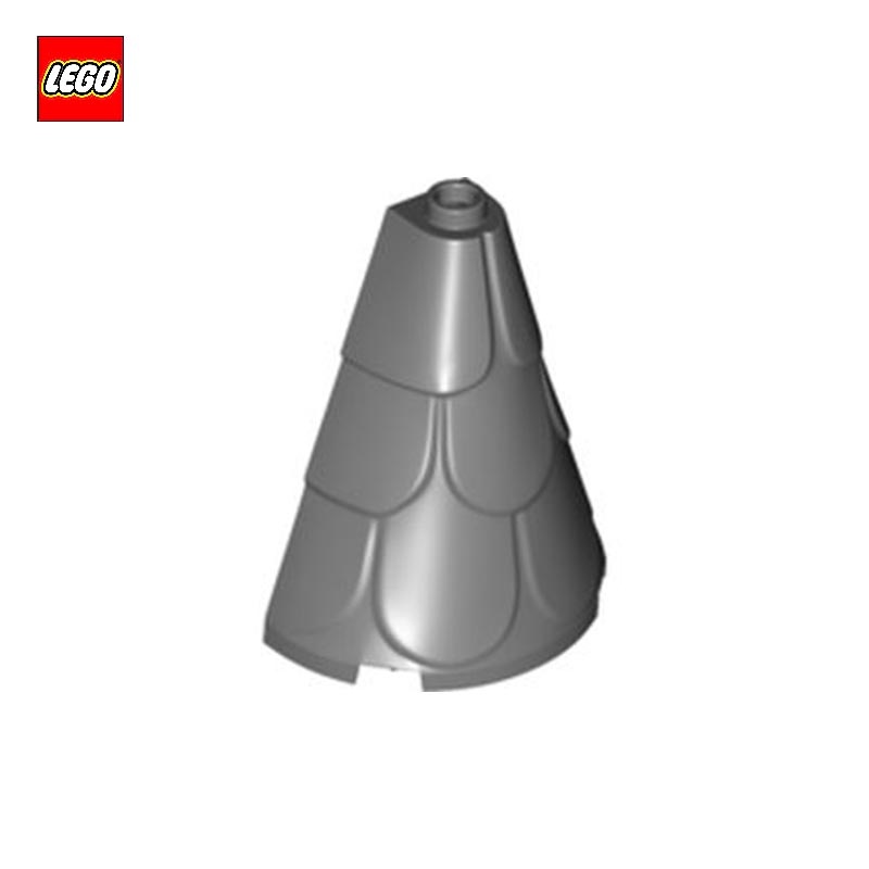 Half Cone 2 x 4 x 4 Shaped with Roof Tiles - LEGO® Part 35563