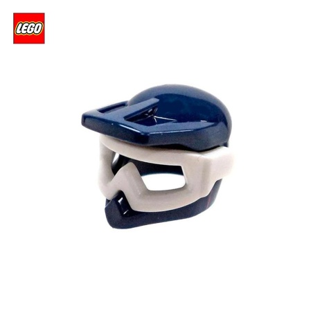 Dirt Bike Helmet + Visor - LEGO® Part 35458