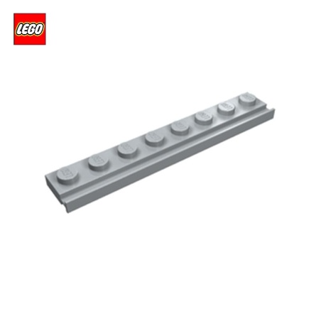 Plate 1x8 avec rail - Pièce LEGO® 4510