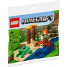 La plage de la tortue - Polybag LEGO® Minecraft 30432