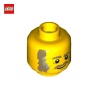 Minifigure Head Old Man - LEGO® Part 35724