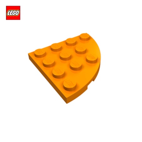 Plate 4x4 avec coin arrondi - Pièce LEGO® 30565