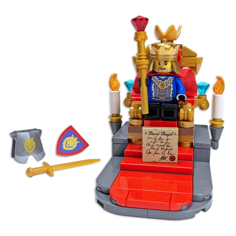 Pack de pièces 'Royal' - Pièces LEGO® customisées