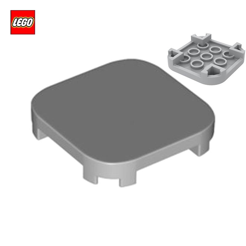 Tile Round Corners 4 x 4 x 2/3 - LEGO® Part 68869
